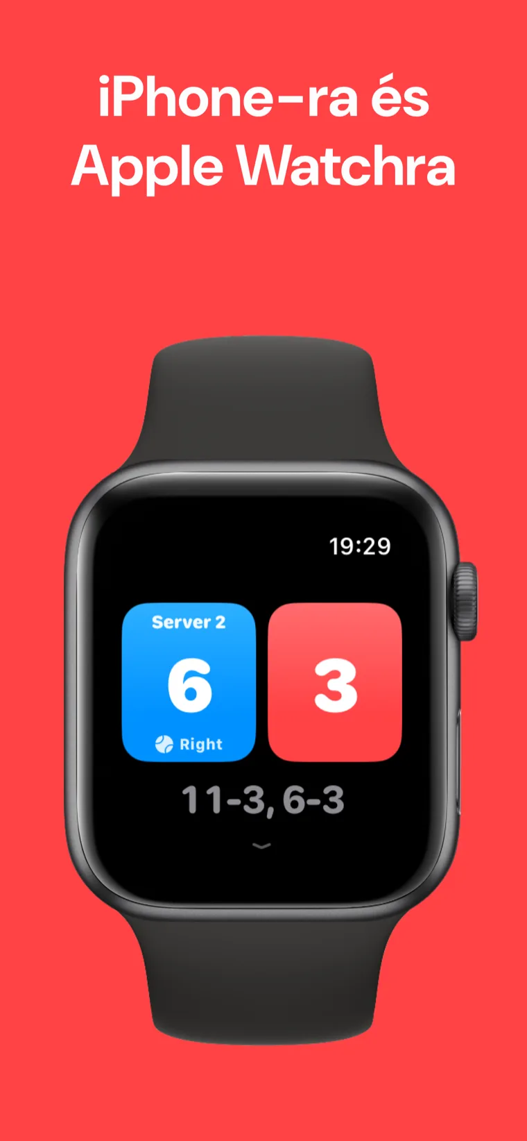 iPhone-ra és Apple Watchra — Pickleball Pontszám Apple Watch-on gyors meccs, meccs testreszabása és előzmények opciókkal
